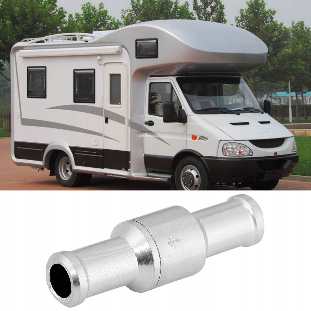 Клапан зворотний пального 8 mm металевий клапан Зі Шроту