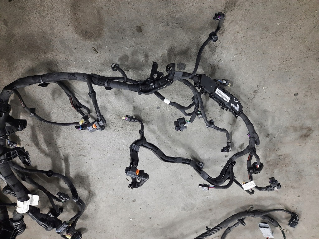 фото №7, Opel mokka b ii 1.2 джгут електропроводка двигуна 2 частини комплект