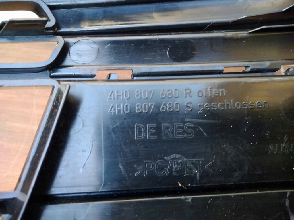 фото №10, Решётка бампера левая правая audi a8 d4 lift 13-