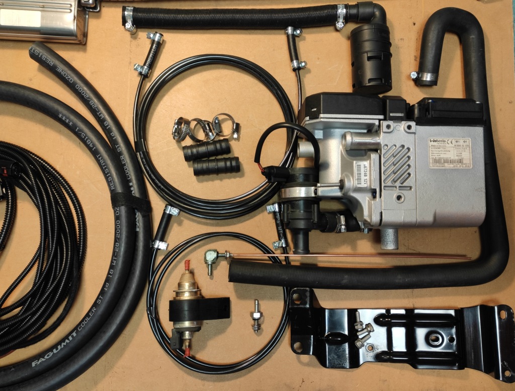 фото №13, Webasto бензин набор do автомобиля benzynowego приборная панель возможность dołożenia gsm