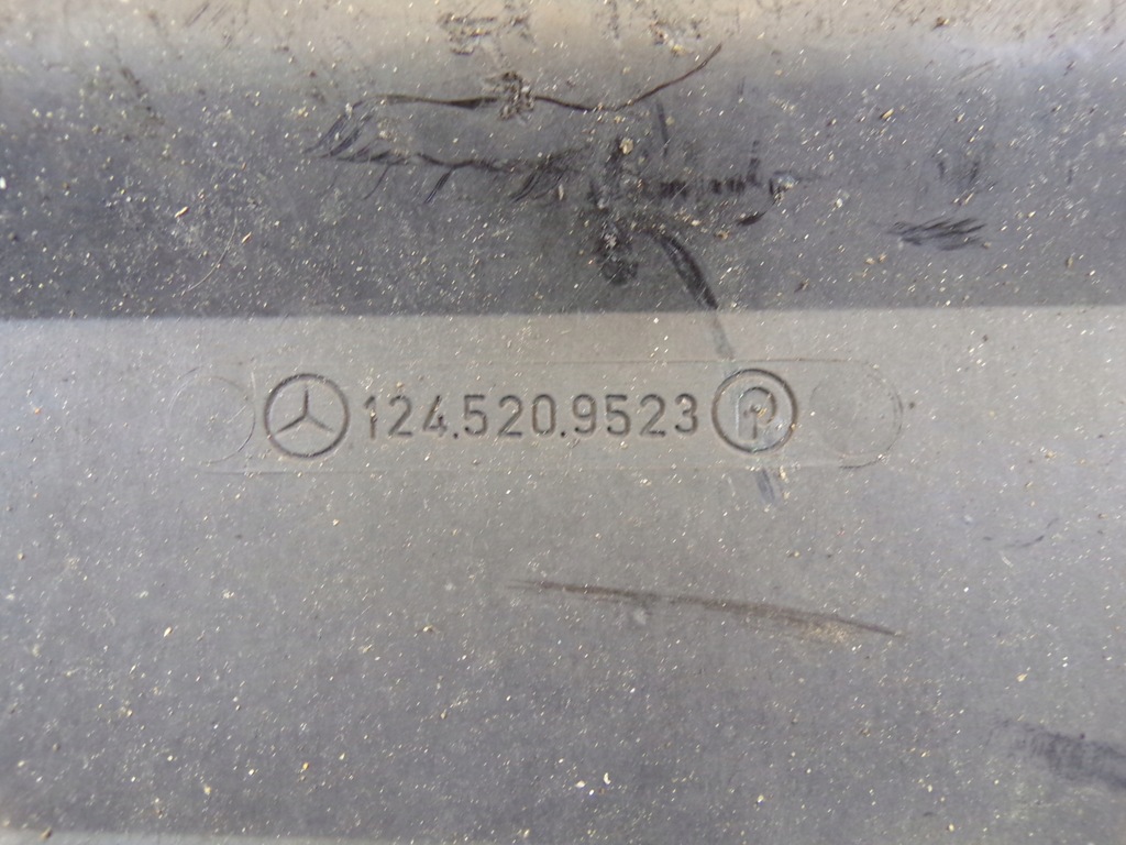 фото №5, Защита двигателя нижняя mercedes w124 оригинал 1245209523 f