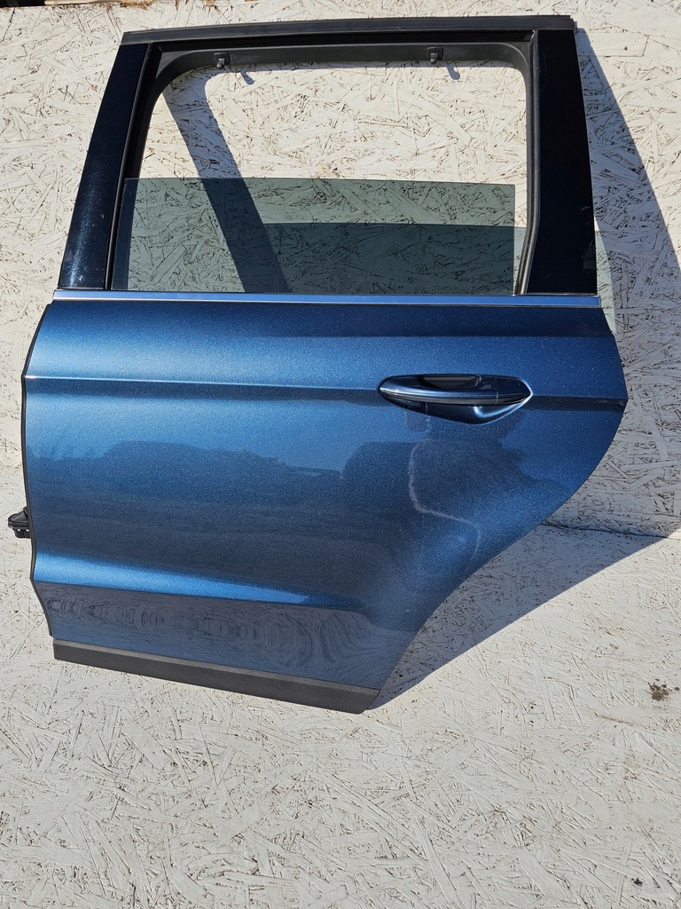 фото №1, Galaxy mk4 дверь левая задние niebieskie