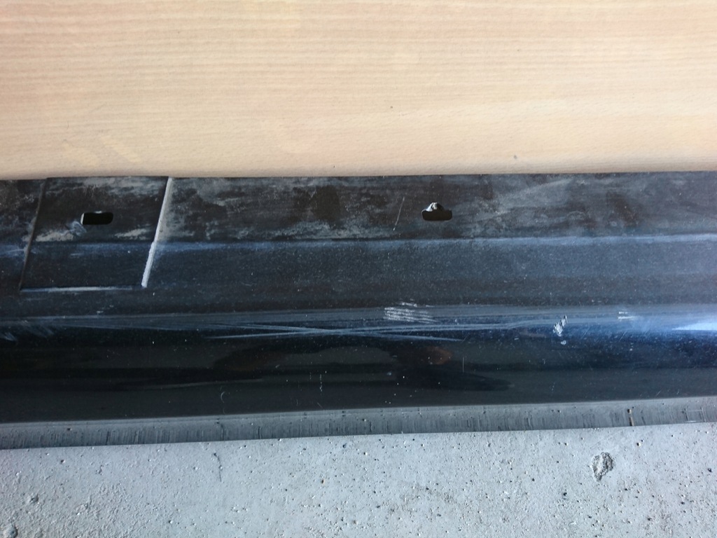 фото №7, Bmw 3 e90 e91 накладка порог левый schwarz ii 668