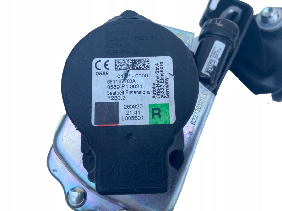 фото №13, Juke ii f16 2021 pas безопасности правый перед