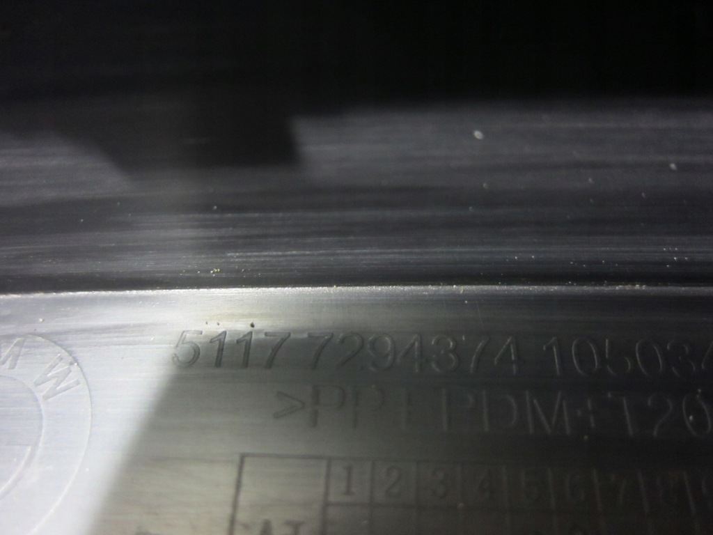 Bmw x5 f15 права молдинг крила захист підкрилок правий задній задня 51777294374 Оригінал