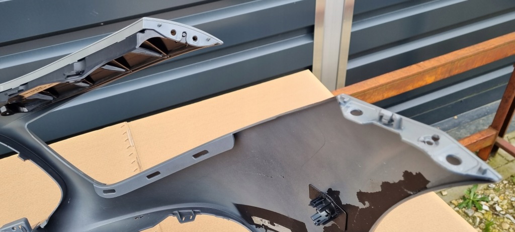 Cls 257 рестайлинг  amg 21- бампер перед оригинал a063 Доставка