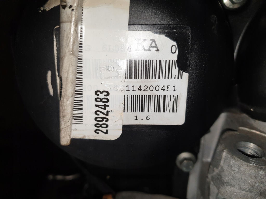 фото №9, Двигатель 1.6 turbo volvo v60 v40 s60 комплект b4164t