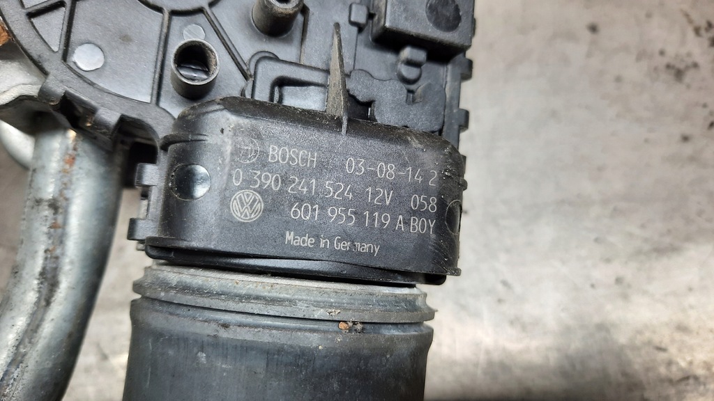 фото №4, Двигун двірник перед skoda fabia i 1.2b 03r