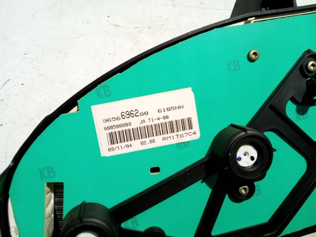 фото №5, Peugeot 206 лічильник прилади 9656696280