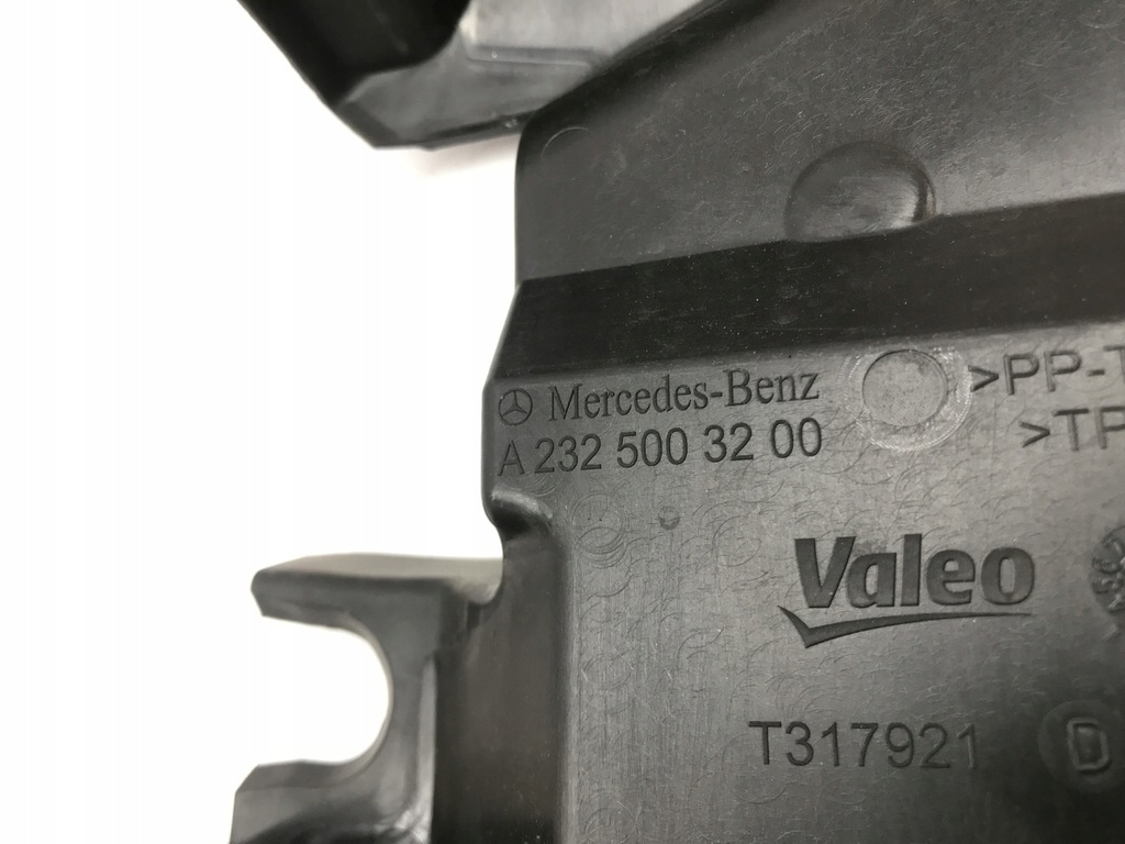 фото №7, Воздуховод канал воздуха радиатора левый mercedes sl r232 a2325003200