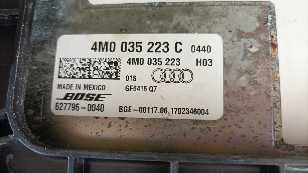 фото №8, Audi q7 15- усилитель bose usa 4m0035223c