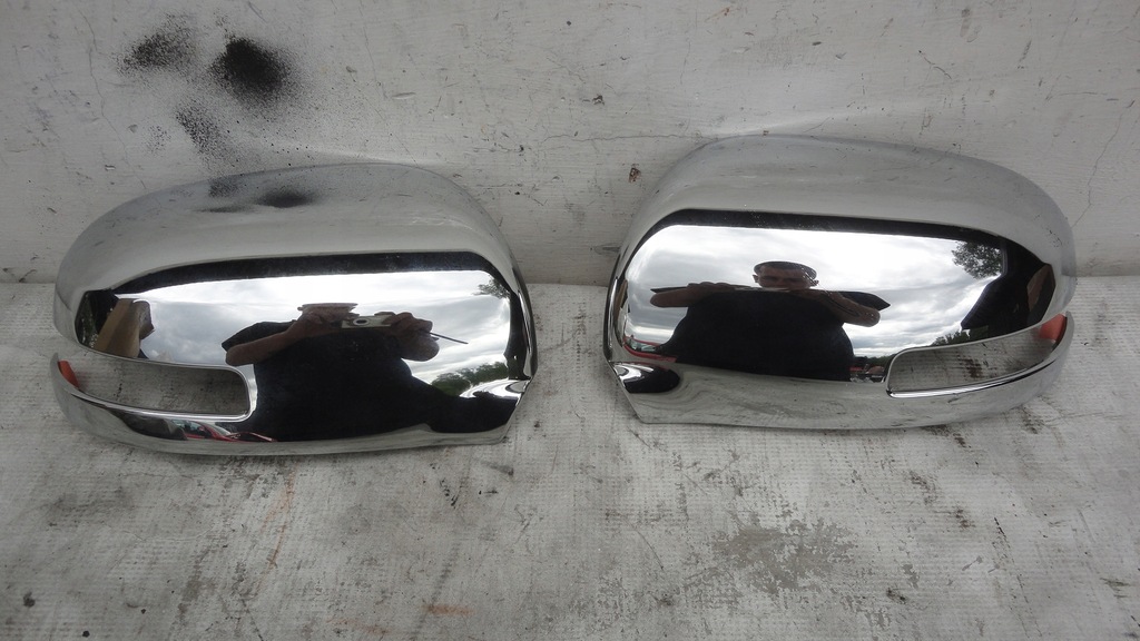 фото №1, Outlander asx хром корпус зеркало правая левая