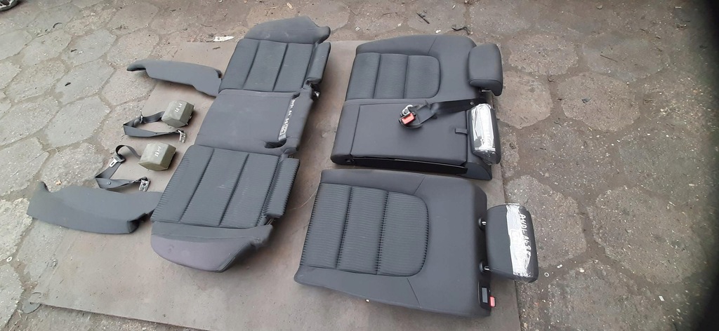 фото №5, Сиденья заднее сиденье задняя задняя ремни sedan audi a4 b8