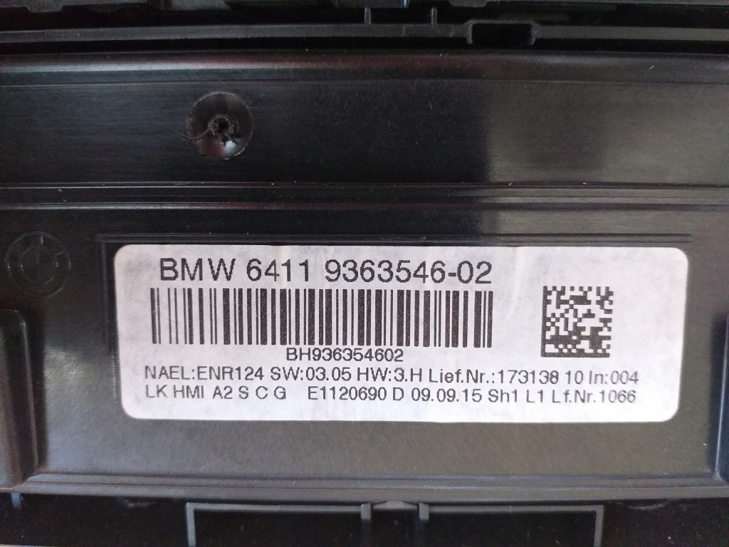 фото №6, Bmw 4 gran coupe 428i f36 15 панель кондиціонера радіо 9363498 9363546