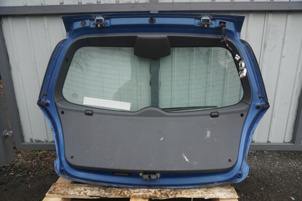 фото №9, Kia rio ii 2010rok крышка багажника багажника t5 niebieska стекло