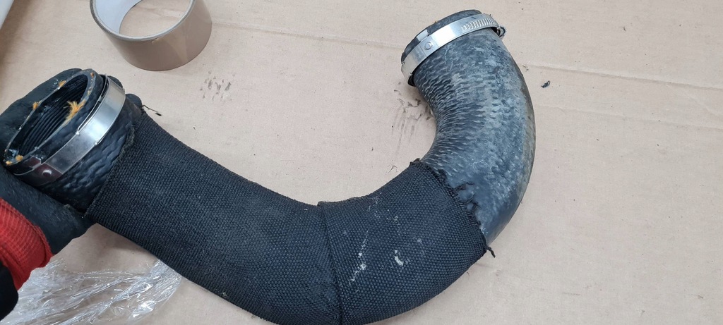 фото №11, Sq5 80a lift труба wąż шланг интеркулер 3.0 tfsi 80a145738d