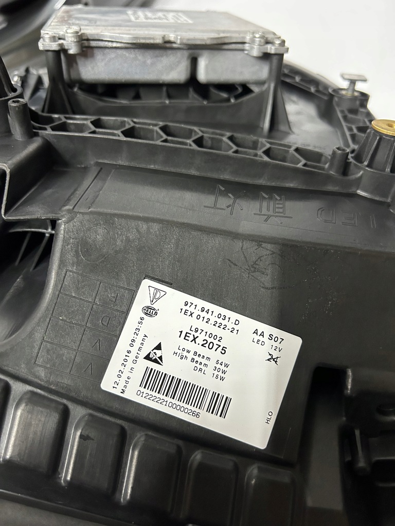 фото №16, Бампер передній лампа pas балка жалюзі porsche panamera 971 lift 20-23