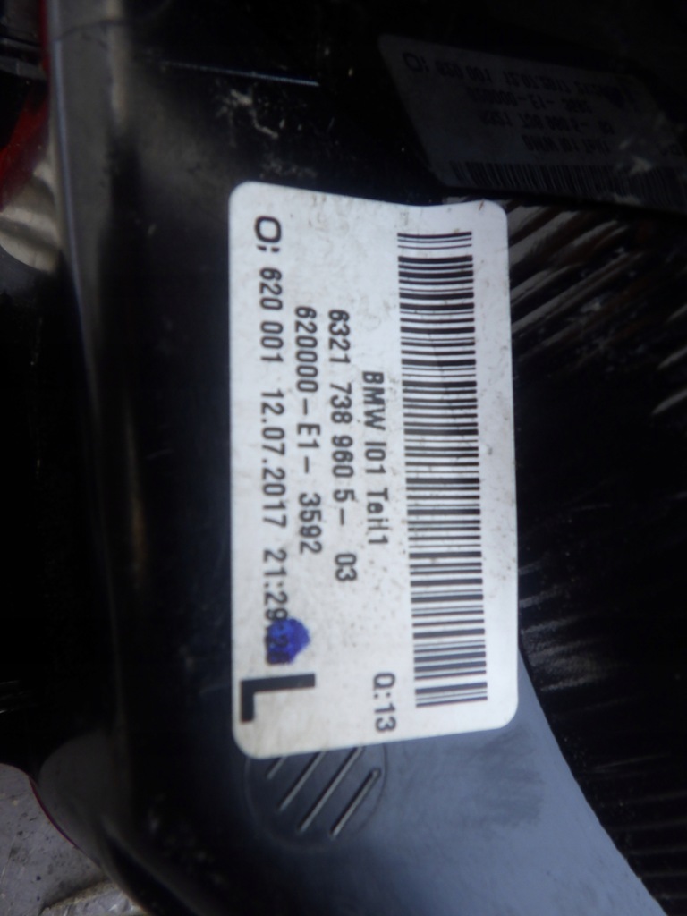 фото №5, Лампа задня задня ліва bmw i3 led 7389605