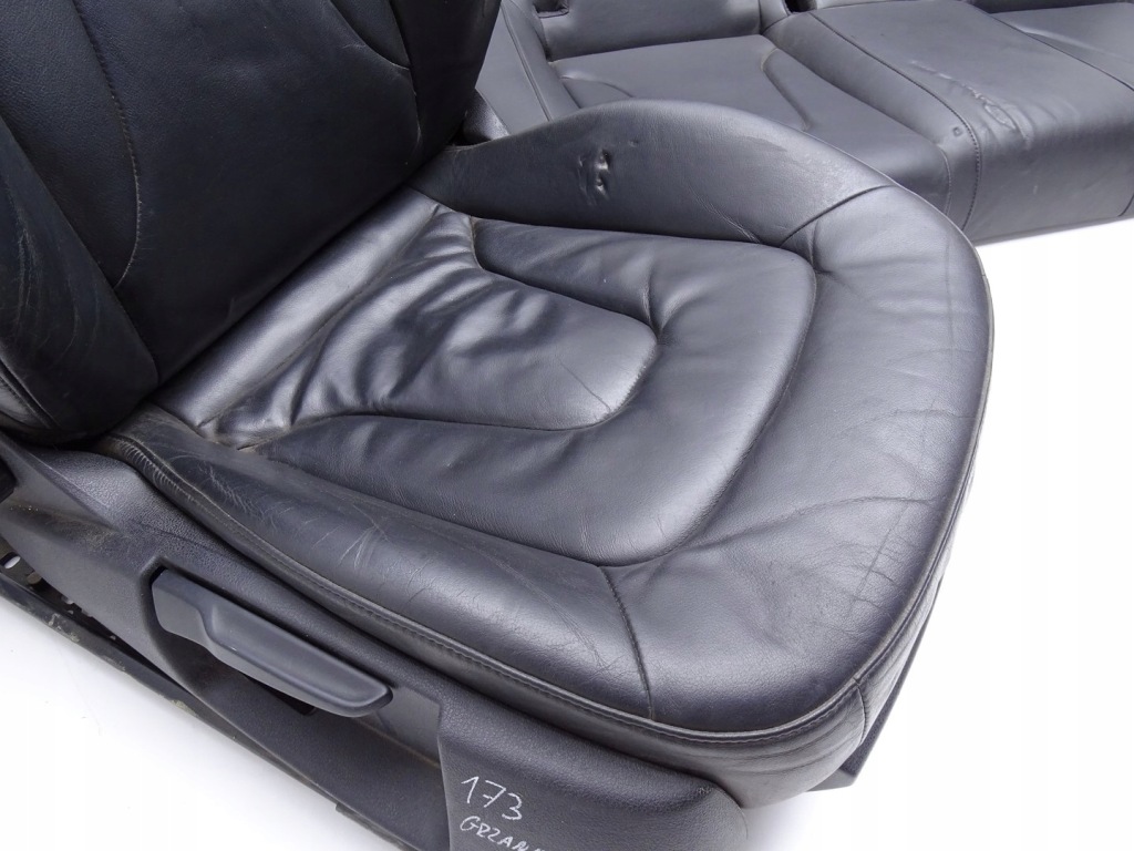 фото №6, Kpl сидіння заднє сидіння шкіра audi a5 8t 3d coupe підігрів