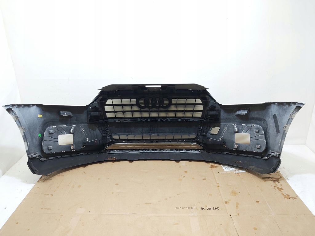 фото №10, Бампер перед передний решётка радиатора защита audi q3 8u lift