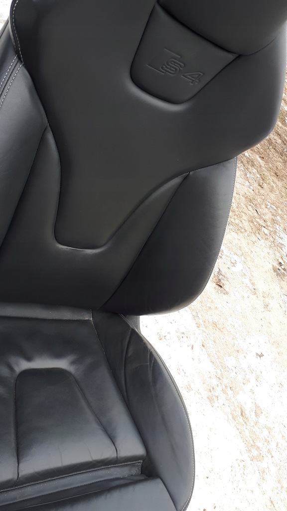 фото №7, S4 b8 lift a4 сиденья заднее сиденье кожа память ковши