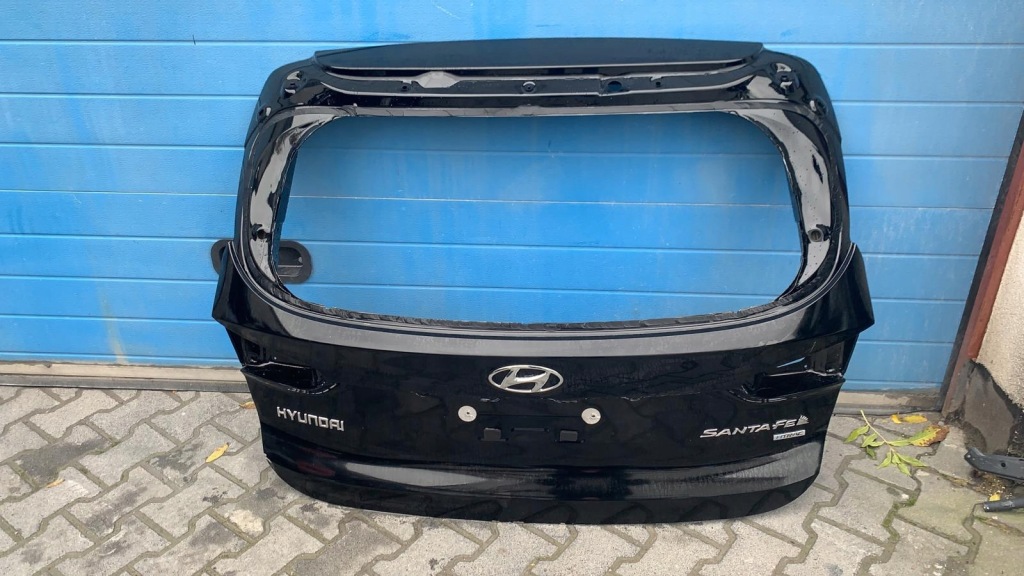 фото №1, Hyundai santa fe 2019- крышка багажника задняя задняя
