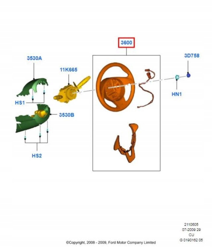 фото №13, Воздуховод ford ka 08-