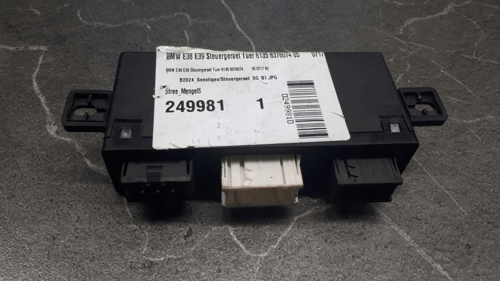 фото №1, 8376074 модуль дверь bmw e38 e39