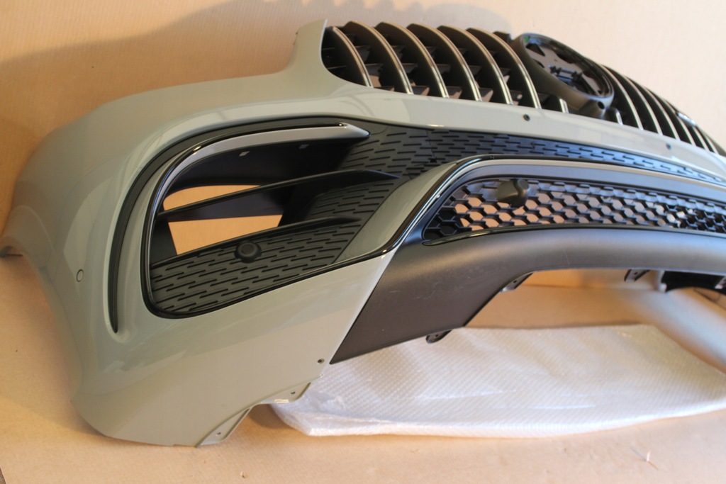 фото №10, Бампер перед pod радар набір ніч mercedes gle 167 lift 63 amg