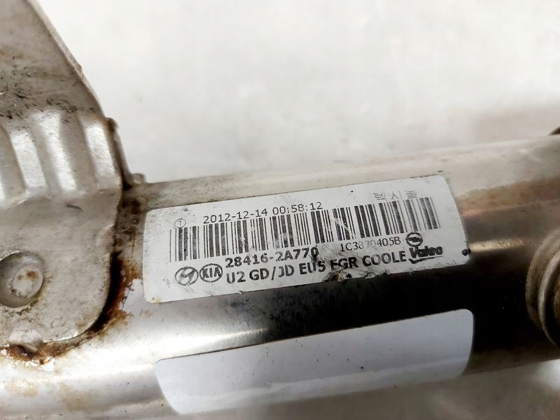 фото №7, Hyundai i30 ceed ii клапан egr радіатор радіатор вихлопних газів egr 28410-2a300