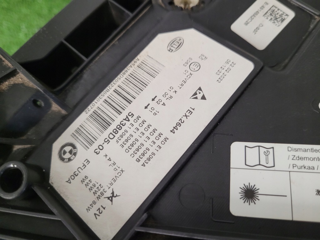 фото №8, Bmw 5 g30 g31 m5 f90 lci lift laser левый фара лампа левая 5a388d5