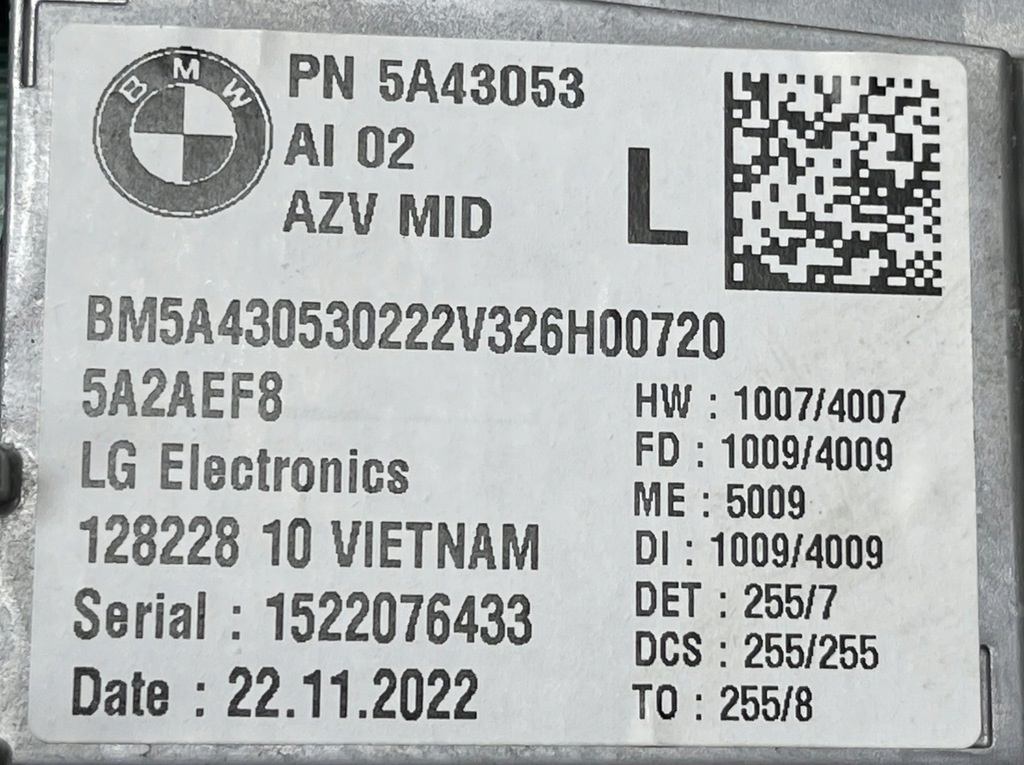 фото №14, A384 bmw x1 u11 u12 2 u06 x2 u10 счетчик экран дисплей монитор 5a2aef8