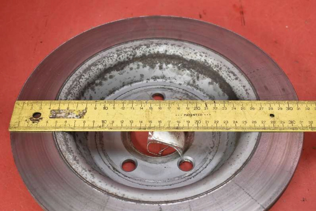 фото №7, Диск тормозная задняя ford s-max mk2 2 ii 2.0 tdci 150 km 15-20