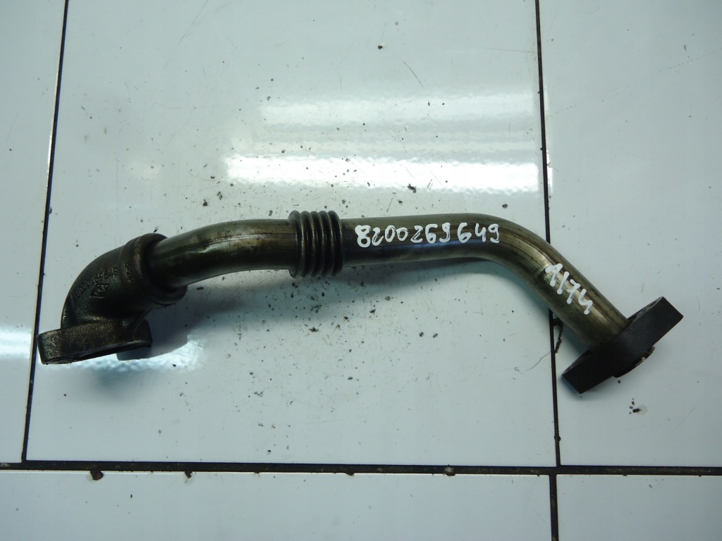фото №1, Renault master ii laguna 2.2 dci g9td702 трубка шланг egr 8200269649