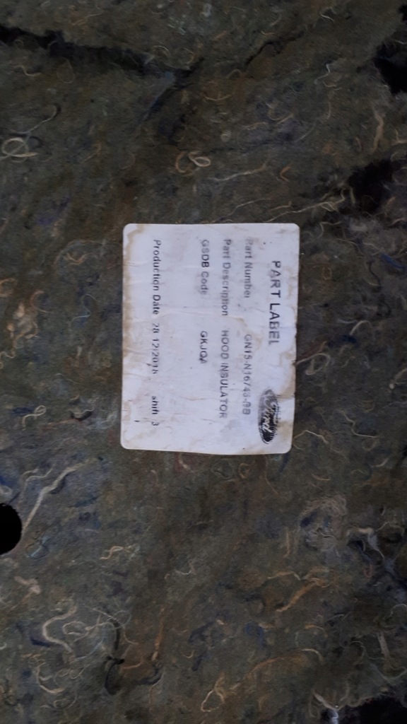 фото №10, Gn15-n16746-bb шумоизоляция капот ford ecosport mk2 lift