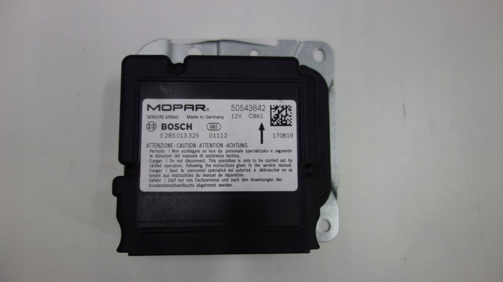 фото №1, Alfa stelvio датчик блок управления подушка безопасности 50543842