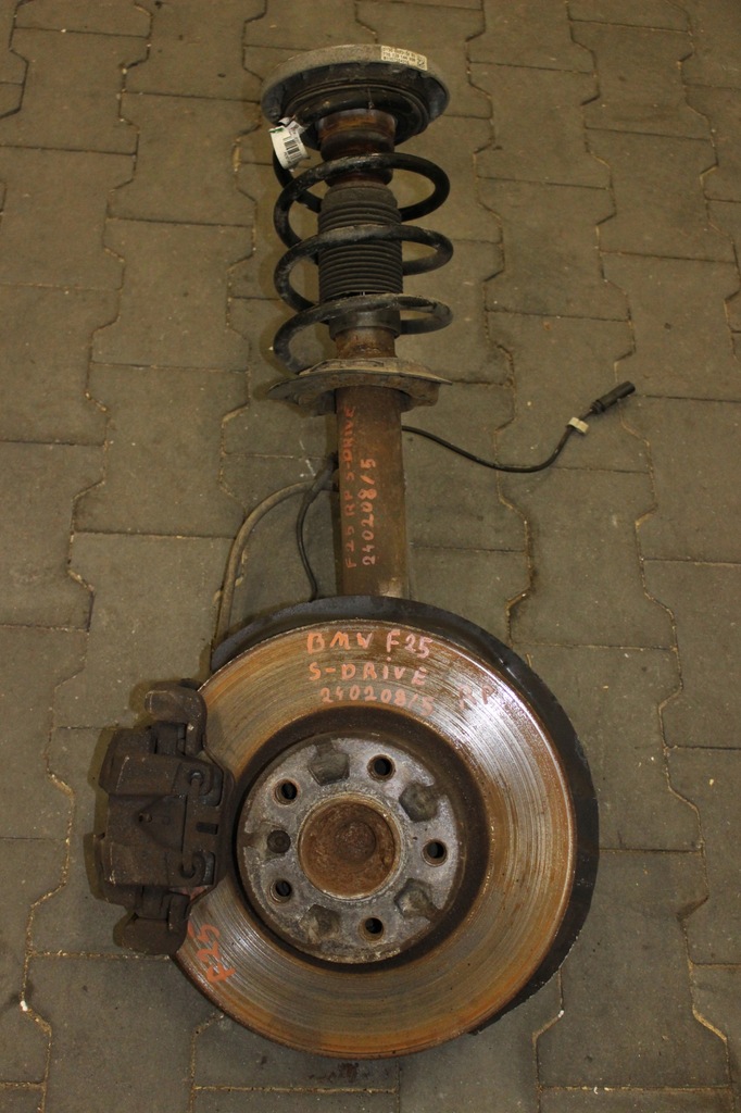 фото №1, Bmw f25 x3 поворотный кулак рычаг амортизатор правый перед