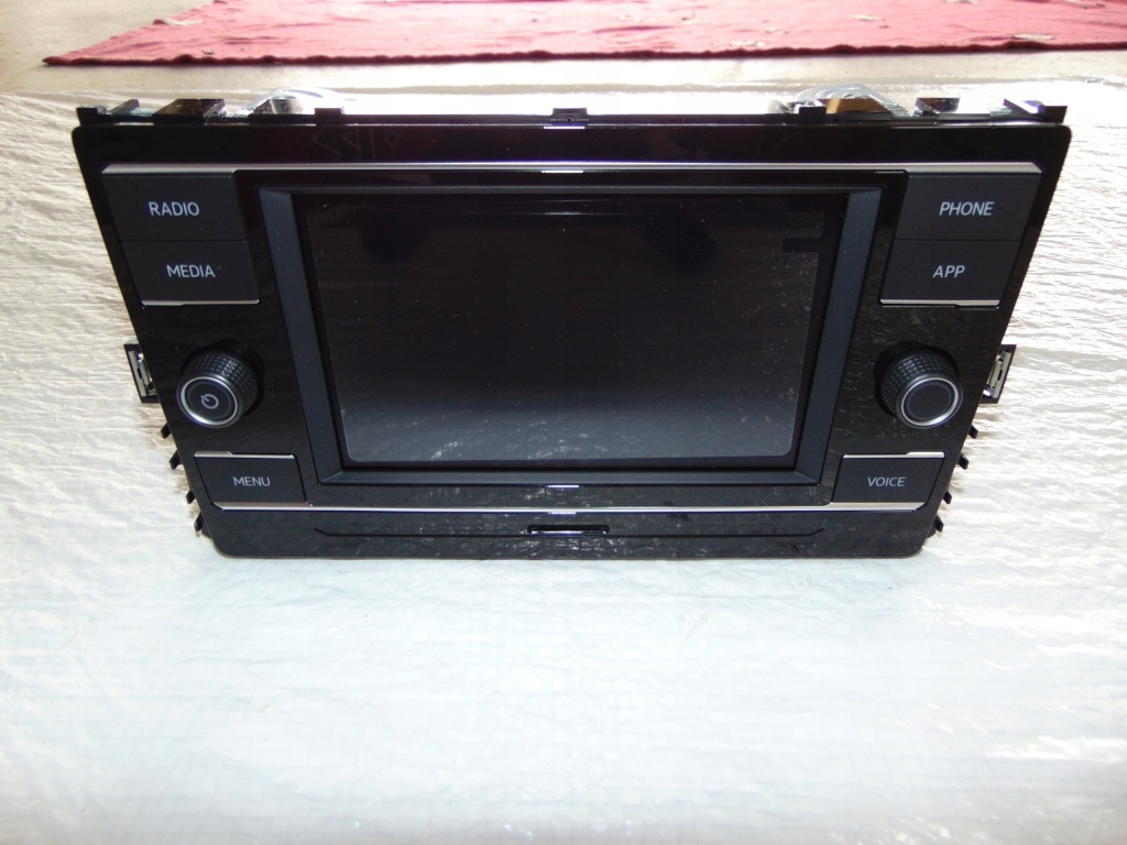 фото №2, Vw passat b8 радіо lift nowe 3cn035869e