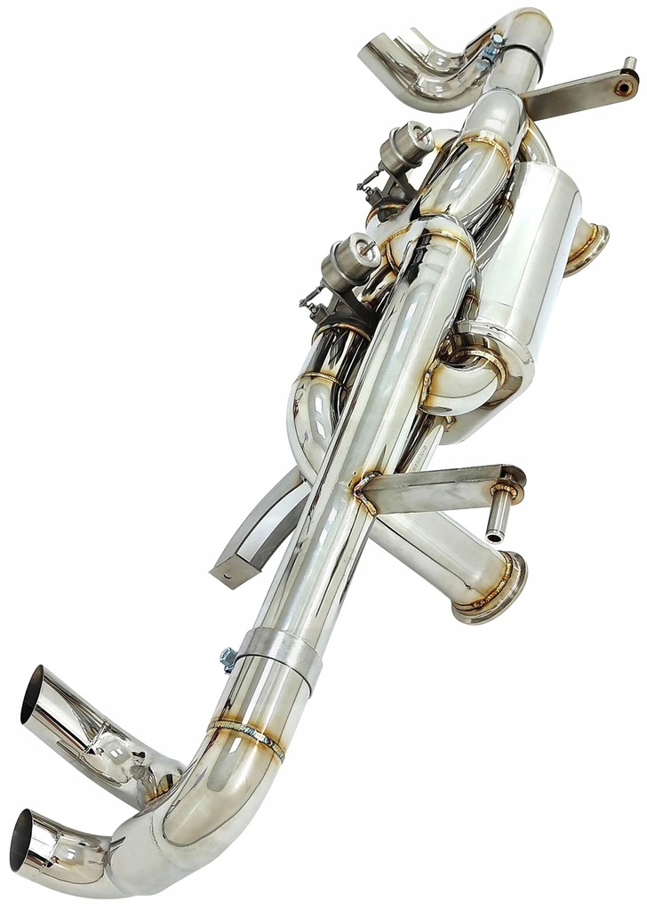 фото №8, Выхлоп гаситель спортивный активные крышки система выпускной сталь audi r8