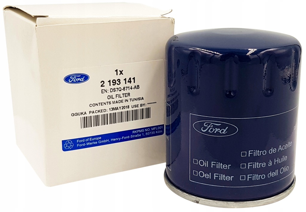 фото №1, Ford mondeo v s-max 2.0 tdci фильтр масла оригинал