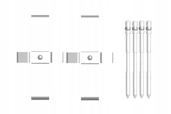 фото №1, Bosch 1 987 474 440 набор аксессуары, тормозные колодки тормозные