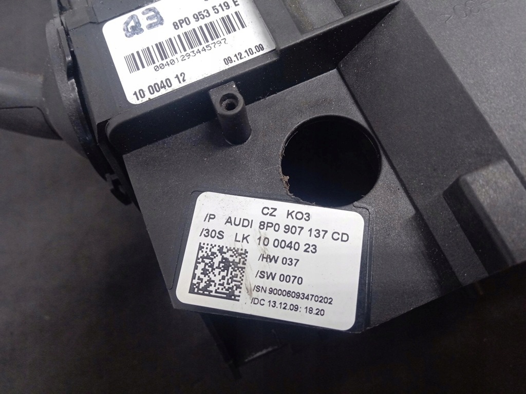 фото №11, Переключатель комбинированный audi a3 8p lift 8p0907137cd