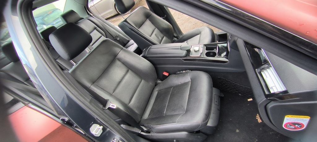 фото №10, Сидіння комплект сидінь обшивки mercedes e w212 sedan шкіряний електричний