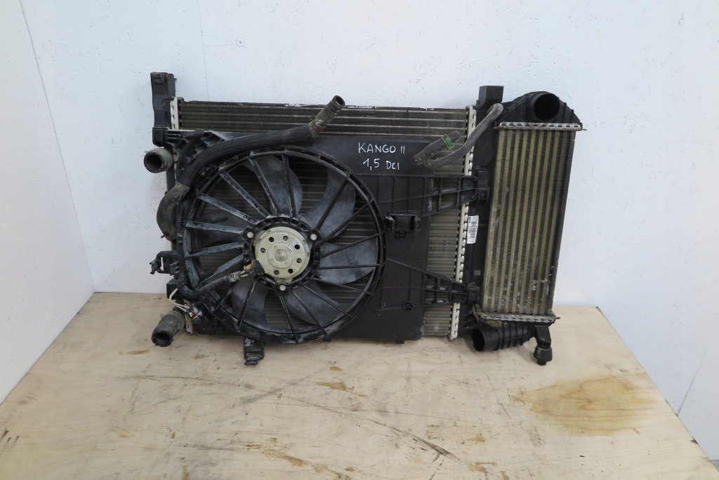 фото №2, Радиатор вентилятор renault kangoo ii 1.5dci