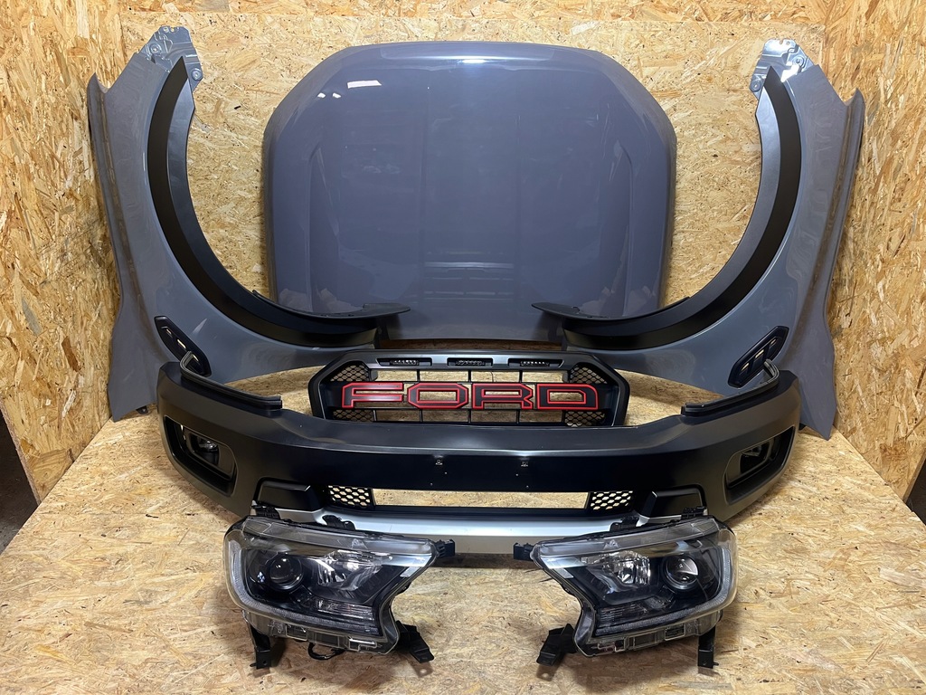 фото №1, Перед kompletny капот бампер pas крила лампа ford ranger raptor 20-22r