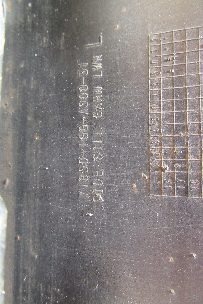 фото №9, Молдинг порог левая honda civic x 71850tgga50051