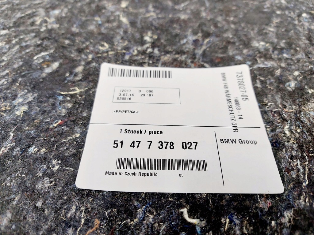 фото №6, Bmw x1 f48 16r. обшивка багажника 7378027