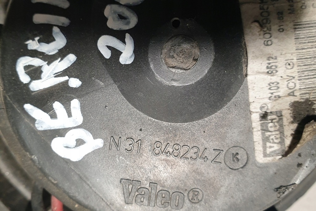 фото №6, Моторчик обігрівача peugeot 306 7b, n3, n5 848234z 1.6l бензиновий 65kw