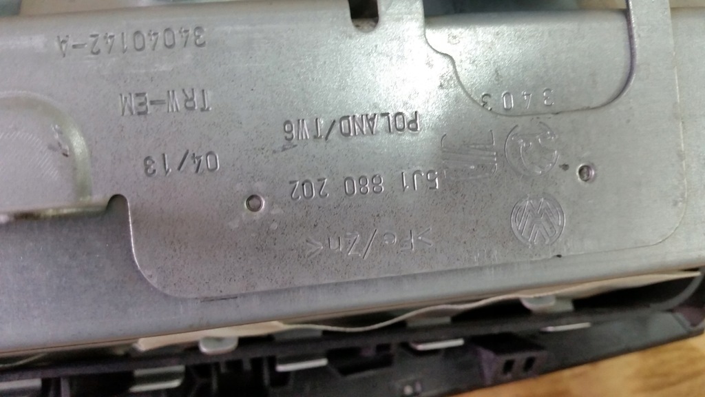 фото №8, Подушка подушка безопасности водителя skoda octavia 3 superb iii 5e0880201