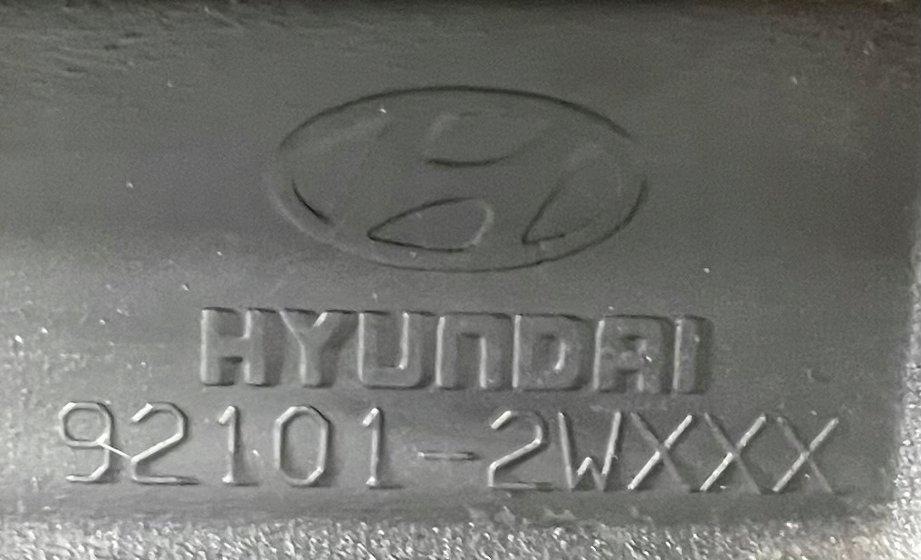 фото №11, Лампа левая передняя hyundai santa fe iii 3 ксенон левый перед